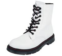 Dockers by Gerli Bottines Lacées Femme Bottes blanc EU37 Autre(S) Matière(S)