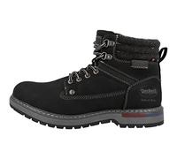 Dockers by Gerli Bottines Noires Homme Bottes lacées noir EU43 polyuréthane, semelles en caoutchouc