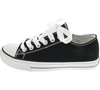 Dockers by Gerli Damen Low-Top Sneaker, Damen Halbschuhe,schnürschuhe,schnürer,Business,Freizeit,straßenschuhe,Schwarz,38 EU