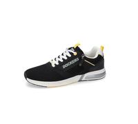 Dockers by Gerli Herren Low-Top Sneaker, Männer Halbschuhe,Turnschuhe,Laufschuhe,schnürschuhe,schnürer,Business,Schwarz,44 EU