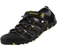 Dockers by Gerli Sandales unisexes pour enfants Trekking noir-gris, Taille:D/F 34