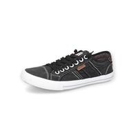 Dockers by Gerli Sneaker Low Homme Baskets Noir EU46, Coton, Semelle en Caoutchouc,