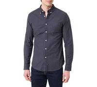 Dockers Chemise Oxford Stretch pour Homme, Encre Indienne, GD, M