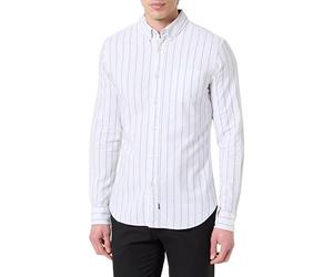 Dockers Chemise Oxford Stretch pour Homme, MOSELY Vista Blue, M