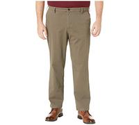 Dockers Classic Fit Workday Khaki Smart 360 Flex Pants (Regular and Big & Tall) Pantalon décontracté, Galet foncé, 42W x 30L Homme