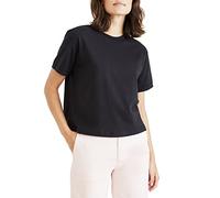 Dockers Crew Short Sleeve T-shirt Noir S Femme