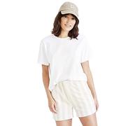 Dockers Crewneck Tee Femme T-shirt, Lucent White, M