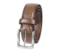 Dockers Ceinture décontractée pour homme avec boucle ardillon, marron, S