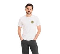 Dockers Graphic Tee T-Shirts, Crest Logo Lucent White (Avocat), M Hommes