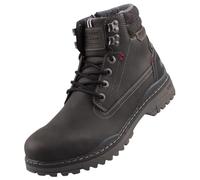 Dockers by Gerli Bottines à lacets anthracite / corail / noir, Taille 45
