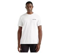 Dockers T-shirt Logo Stencil manches courtes Blanc Homme Taille S