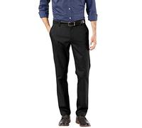 Dockers Homme Signature Khaki Slim Fit Pants Chino, Noir, 32W / 34L