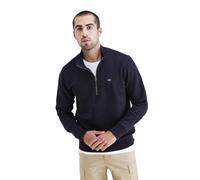 Dockers Joli Sweat-Shirt zippé en Polaire, Noir, Noir, S