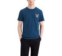 Dockers Logo Tee Coyote Athletic Poseidon (Multi), M Homme