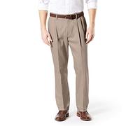 Dockers Men's Big and Tall Classic Fit Signature Khaki Lux Cotton Stretch Pants - Pleated D3