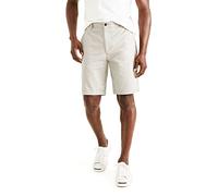 Dockers Men's Classic Fit Perfect Short, Porcelain Khaki (Cotton), 33W