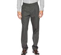Dockers Men's Classic Fit Signature Khaki Lux Cotton Stretch Pants - Pleated D3, Steelhead, 33 32