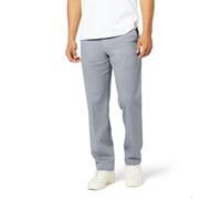 Dockers Men's Easy Khaki Straight Fit Pant D2, Burma Grey/Stretch, 31W x 30L