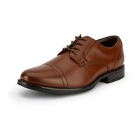 Dockers Mens Garfield Dress Cap Toe Oxford Shoe, Tan, 15 W