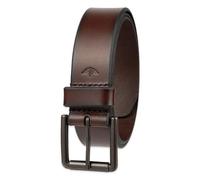 Dockers Men's Leather Belt with Prong Buckle, Brown,32