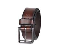 Dockers Men's Leather Belt with Prong Buckle, Brown,44