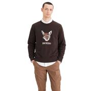 Dockers Original Crewneck Sweatshirt Homme Sweatshirts, Dockers Coyote Athletic Coffee Bean (Multi), XXL