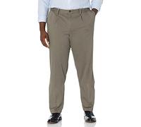 Dockers Pantalon de Loisirs pour Homme, Dark Pebble (Stretch) - Big & Tall, 44W x 32L