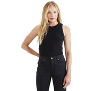 Dockers Rib Knit Tank T-Shirts, Noir, M Femmes