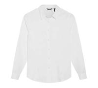 Dockers Signature Stain Defender Long Sleeve Shirt Blanc XL Femme