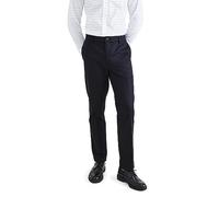 Dockers Signature Stain Defender Slim Creased Chino, Beautiful Black, 34W 32L Homme