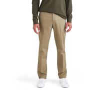 Dockers Signature Stain Defender Slim Creased Chino, New British Khaki, 34W 32L Homme