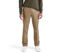Dockers Signature Stain Defender Straight Short, New British Khaki, 33W/32L pour des Hommes