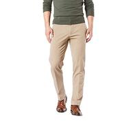 Dockers Men's Straight Fit Workday Khaki Smart 360 Flex Pants D2, Safari Beige (Stretch), 34W x 29L