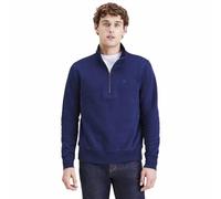 Dockers T3 1/4 Zip Fleece Maillot de survêtement, Blazer Bleu Marine, L Homme