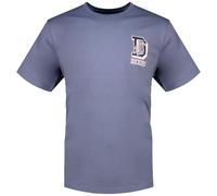 Dockers T-Shirt Graphique pour Homme, Logo Varsity Folkstone Gray, L