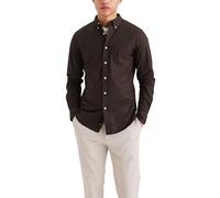 Dockers T-Shirt Oxford Stretch pour Homme, Mole, L