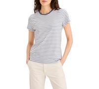 Dockers T-Shirt pour Femme SS Favorite, Folkstone Gray Stripe, L