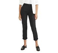 Dockers Women's Weekend Chino Slim Ankle Pants, Beautiful Black, 30W
