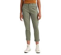 Dockers Women's Weekend Chino Slim Ankle Pants, Camo, 28W