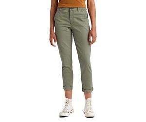 Dockers Women's Weekend Chino Slim Ankle Pants, Camo, 31W