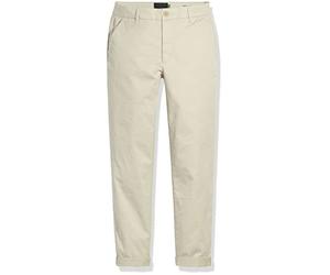Dockers Women's Weekend Chino Slim Ankle Pants, Sahara Khaki, 25W