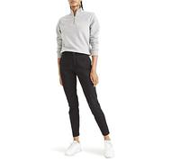 Dockers Women's Weekend Skinny Chino Pants, Beautiful Black, 30W