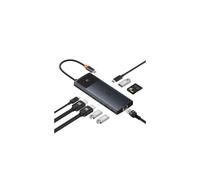Docking Station 1in10 USB C plug - 2xHDMI RJ45 SD/TF USB3 BASEUS