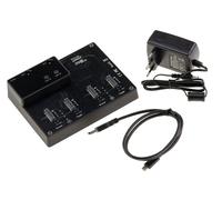 DOCKING STATION. Dock pour 4 SSD M2 NGFF NVMe PCIe Liaison USB3.2 Gen2 10GB AVEC FONCTION CLONAGE. Alimentation externe