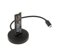 KALEA-INFORMATIQUE Dock USB pour SSD M2 Type NVMe. Liaison 10GB Type USB3.2 Gen2 avec fiche C. Support UASP et Trim