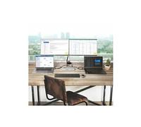 Docking Station KVM USB-C pour Deux PC - Double DP 4K 60Hz - Station d'accueil - USB-C 3.2 Gen 2 - 2 x DP - 1GbE - Conformité TAA - Royaume-Uni,