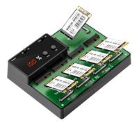 KALEA-INFORMATIQUE Docking Station USB pour 5 SSD mSATA avec Liaison USB3.0 et Fonction CLONAGE. Dock fourni avec Alimentation Externe