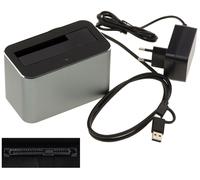 KALEA-INFORMATIQUE Dock USB 3.0 pour Disque SAS SFF-8482 | Station d'accueil USB 3.0 5 Gbit/s pour disques SAS 2,5"/3,5" SFF-8482 avec interfaces USB-A/USB-C et boîtier aluminium.