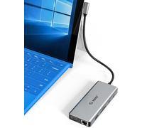 Docking Station,Usb C Hub,12 In 1 Surface Pro Docking Station With 4K Hdmi,Ethernet,Vga,92W Pd,Usb-C 3.0 And 2 Usb 3.0 For Macbook Pro Air And Type-C Laptops With Thunderbolt 3 Or 4