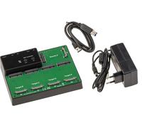 Docking Station Usb Pour 5 Ssd Msata Avec Liaison Usb3.0 Et Fonction Clonage. Dock Fourni Avec Alimentation Externe